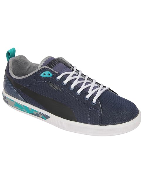 puma blue casual shoes