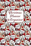 Christmas Planner & Organiser: Festive Holiday Notebook Journal with List to Plan & Track Shopping, Christmas Cards, Present Buying, Meals & Online Orders