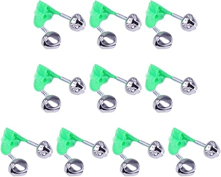 Amazon K Outdoor 釣り鈴 釣り用鈴 10個セット 夜釣り 釣りアラーム Ledライト フィッシングロッド用 釣り竿用アラームベル 竿先に挟む 夜釣り 待ち釣り 置き釣り 投げ釣りなどに最適 K Outdoorjp アクセサリー