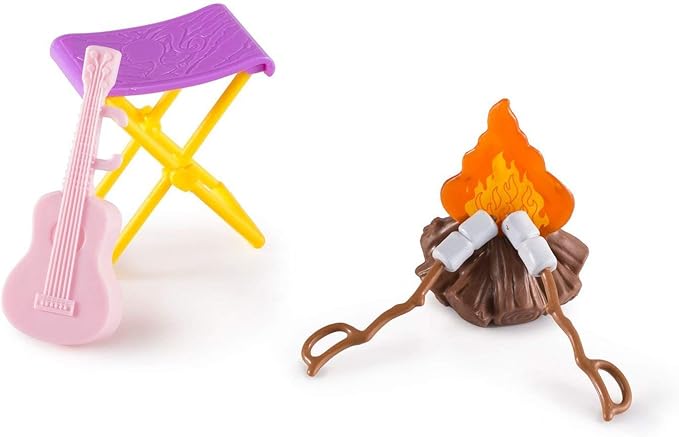 barbie camping fun set