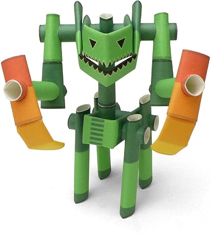 papercraft action figure
