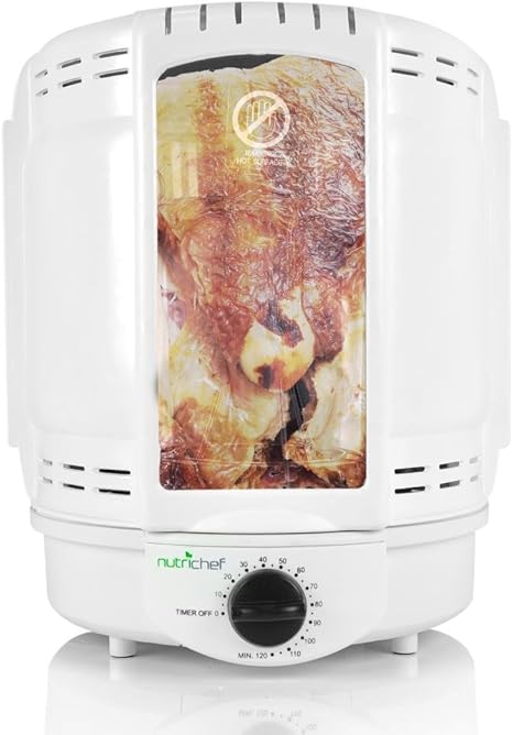 Vertical Countertop Rotisserie Rotating Oven Electric Spinning