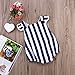 Newborn Baby Girl Striped Bodysuit Romper Jumpsuit Outfits Sunsuit Clothes (0-6 Months, Striped)