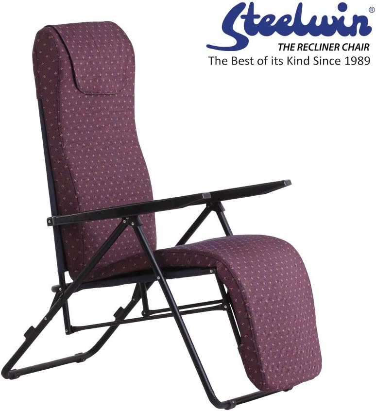 SteelWin Recliner Chair - Purple