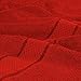 Premium Cotton Bath Towels (4 Pack, Red, 30 x 56 Inch) - Ringspun Cotton for Maximum Softness and Absorbency - by Utopia Towels