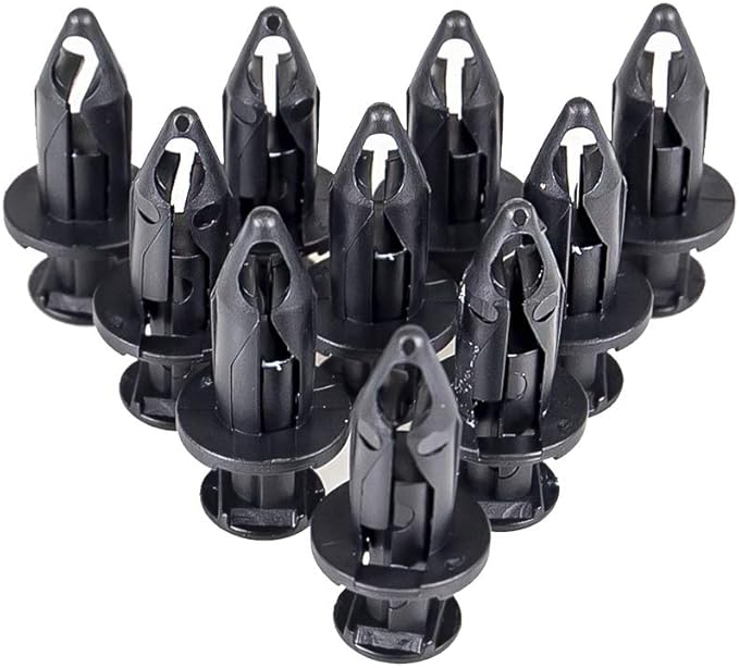 10 Pack of Polaris Plastic Fender Clips / Body Rivets 7661855, Clips