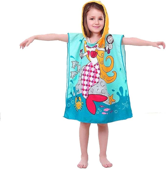 children's hooded towels for swimming