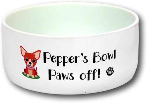 personalised dog bowls amazon