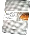 UltraCuisine 100% Stainless Steel Wire Cooling Baking Rack for Oven Use, Heavy Duty Roasting Racks