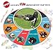 SPOT Ethical Pet Interactive Seek-A-Treat Flip 'N Flap Bone Dog Toy Puzzle That Will Improve Your Dog's IQ. Specially Designed for Dog Training Treats., Multicolor; 1.65 pounds (5652)