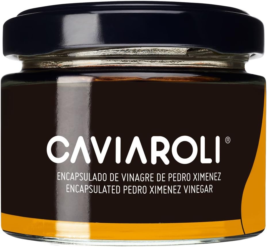 Encapsulated Pedro Ximénez vinegar 50g. Caviaroli