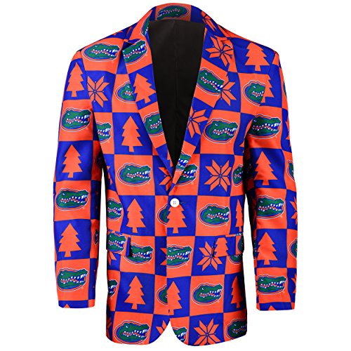 NCAA Florida Gators Men's Patches Ugly Business Jacket, Size 50/XX-Large
