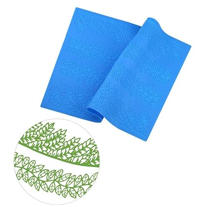 Unique WElinks Silikon-Form für Tortendekoration, Blätter-Form, zum Basteln, für Torten, Dekoration, Kuchen, Dekoration, Fond