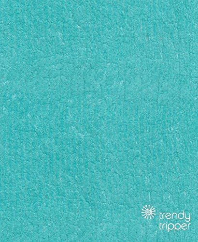 Swedish Dishcloth Made in Sweden - Single Solid Color (Turquoise)
