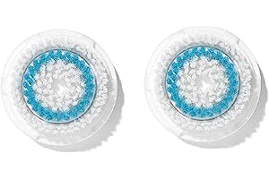 ARICEAN Brush Head Replacements Compatible with Mia 1, Mia 2, Mia Fit, Alpha Fit, Smart Profile Uplift and Alpha Fit Face Cleaning Brush Heads (Blue-2Pack)