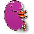 Kidney Lapel Pin - Urine My Heart! by I Heart Guts