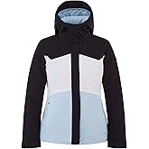 Spyder Women's Paradise Jacket, Black Citron