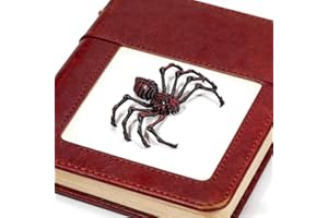 Articulated Elastic Spider Ornament - Movable Joint Flexible Spider Figurine, Ideal Gift for Insect Lovers & Collectors（Red）