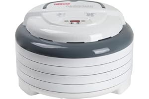 Nesco FD-1040 1000-Watt Gardenmaster Food Dehydrator, White