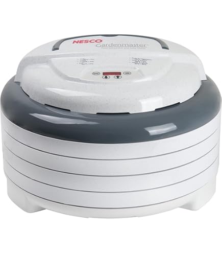 NESCO FD-61 Snackmaster Food Dehydrator - 500 Watt With 4 Trays Expandable To 12