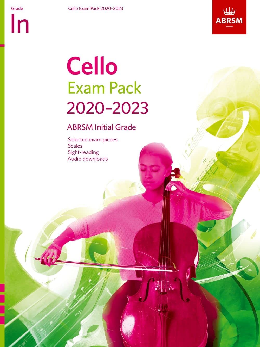 Cello Exam Pack 2020-2023, Initial Grade: Score & Part +audio (ABRSM Exam Pieces)