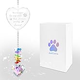 Pet Memorial Gifts, Dog Memorial, Loss of Dog Sympathy Gift, Sympathy Crystal Gifts for Passing Away Dogs Cats
