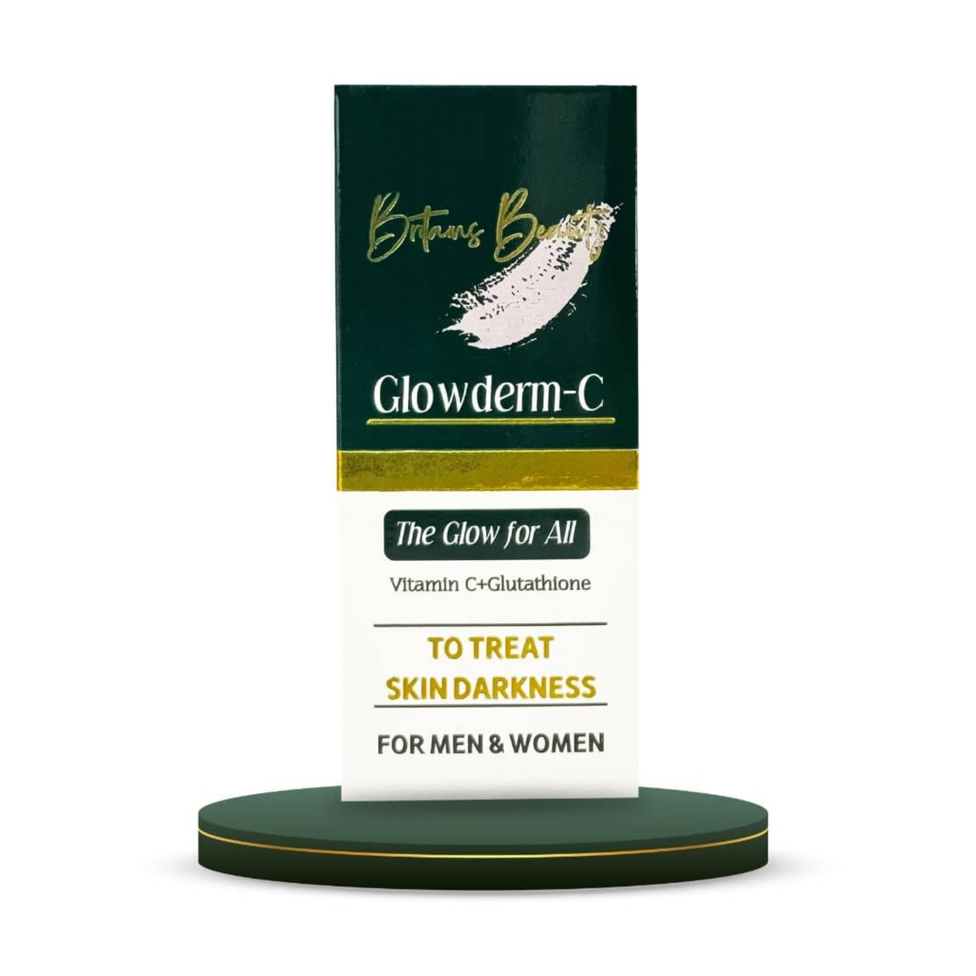 Britains Beauty Glowderm-C Vitamin C & Glutathione Face Cream – Hydrating & Brightening Moisturizer for Even Skin Tone, Reduces Dullness & Dark Spots, Unisex, 50g (2) — image 1