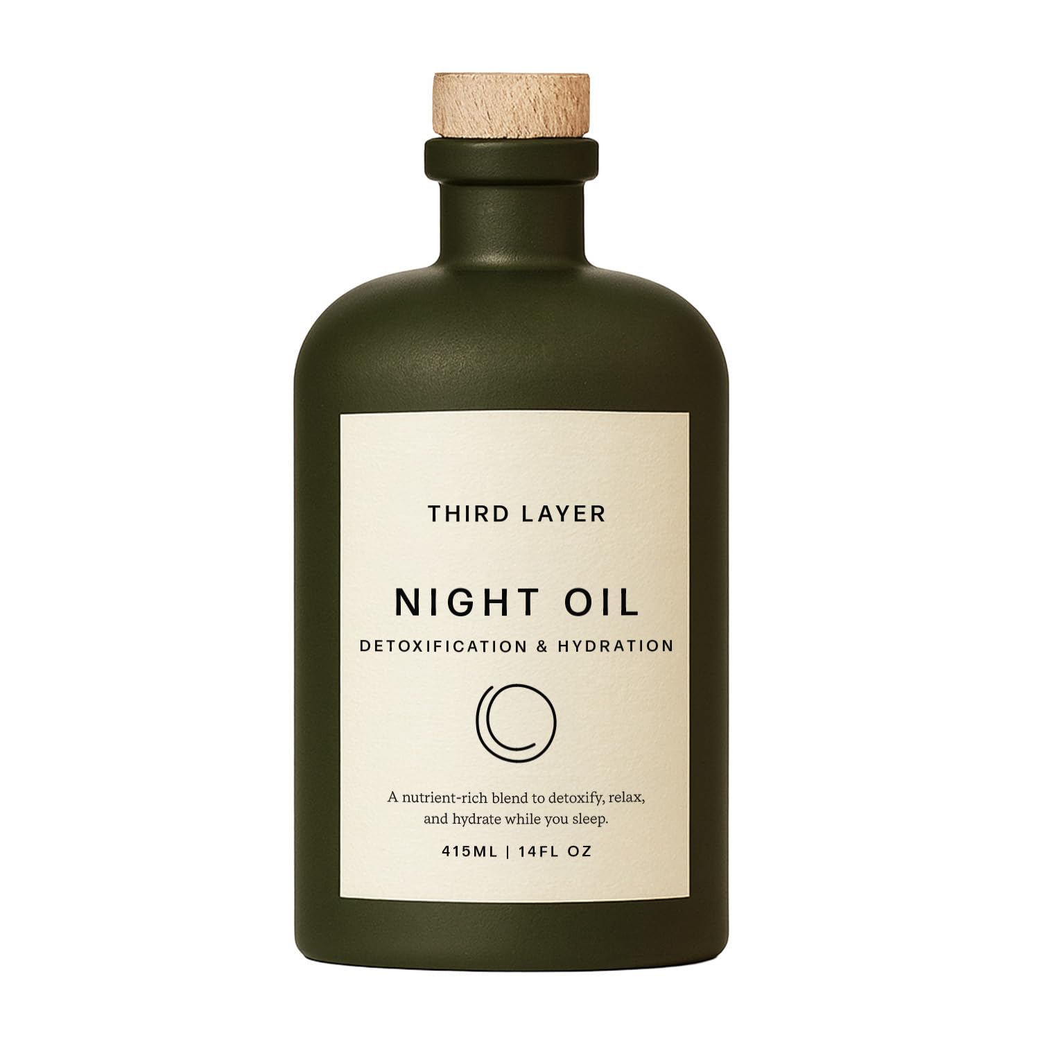Photo 1 of Third Layer Castor Oil Body Oil – 100% Organic, Cold-Pressed, Hexane-Free with Magnesium & Frankincense for Skin Hydration & Evening Self-Care, Night Oil (14 fl oz)