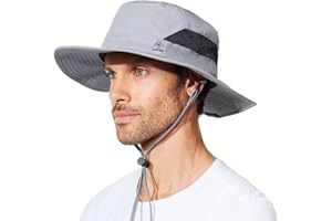 G GIEPHT Fishing Hat for Mens Sun Hat Wide Brim Bucket Hat SPF UV Protection XL XXL Large Size Big Head Hiking Beach Safari