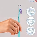 Curaprox CS 1560 Soft Toothbrush 1,560 Filaments Firmer Feel Adults Made in view 6