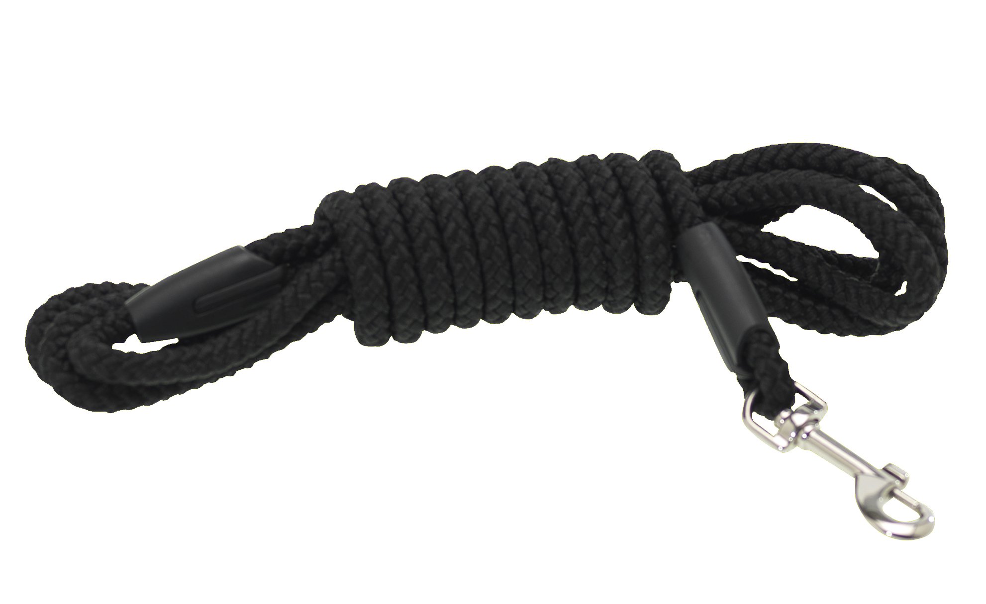 CHAPUIS SELLERIE Recall Lead Polypropylene for Dogs Diameter 8 mm Length 3 m Size S Black