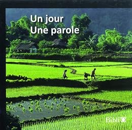 Un jour, une parole