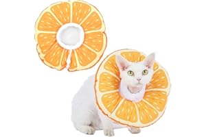Hoopttay Cat Cone Collar Soft, Waterproof Cat Recovery Collar for Wound Healing After Surgery or Neutering Alternative to Elizabethan Collars Medical Neck Cone for Cats and Puppies (Medium)