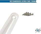XFORT London Shelf Brackets White 14 x 12 inch 10 Pack Wall Mounted view 5