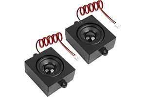2pcs Speaker 5W 4Ω Single Cavity Mini Speaker Full-Range Cavity Micro Loundspeaker for Arduino with JST-PH2.54-2Pin Interface
