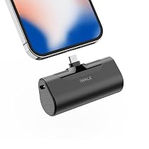 IWALK Small Portable Charger 4500mAh Ultra-Compact Power Bank Cute Battery Pack Compatible With Iphone 14 14 Pro Max 13 13 Pro Max 12 12 Pro Max 11 Pro Xs Max Xr X 8 7 6 Plus Airpods And More Pink