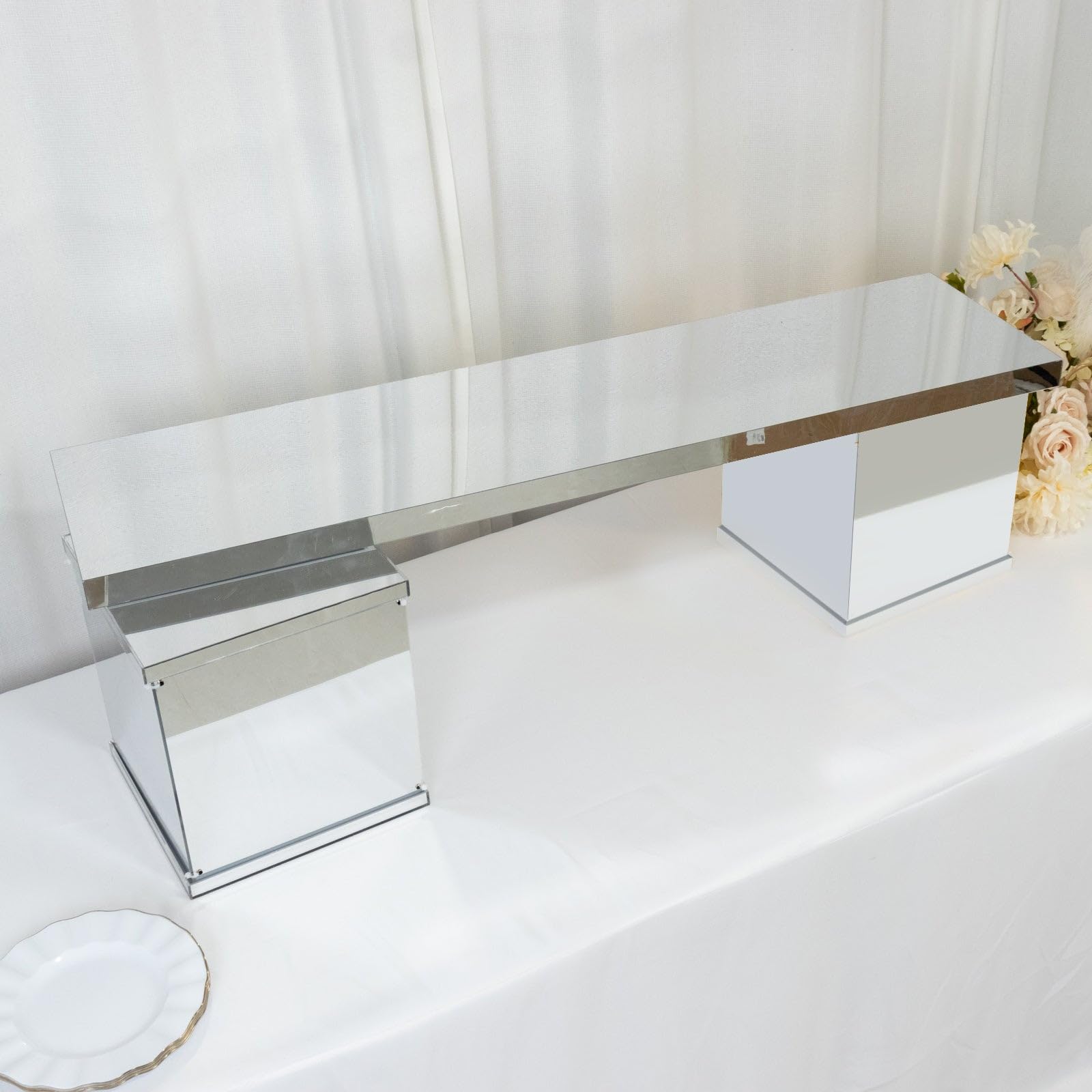 Efavormart Silver Plexiglass Connector Plate for