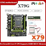 Wresetly X79G Motherboard E5 2670 V2 CPU 4GB DDR3 RAM M.2 NVME LGA2011 view 3