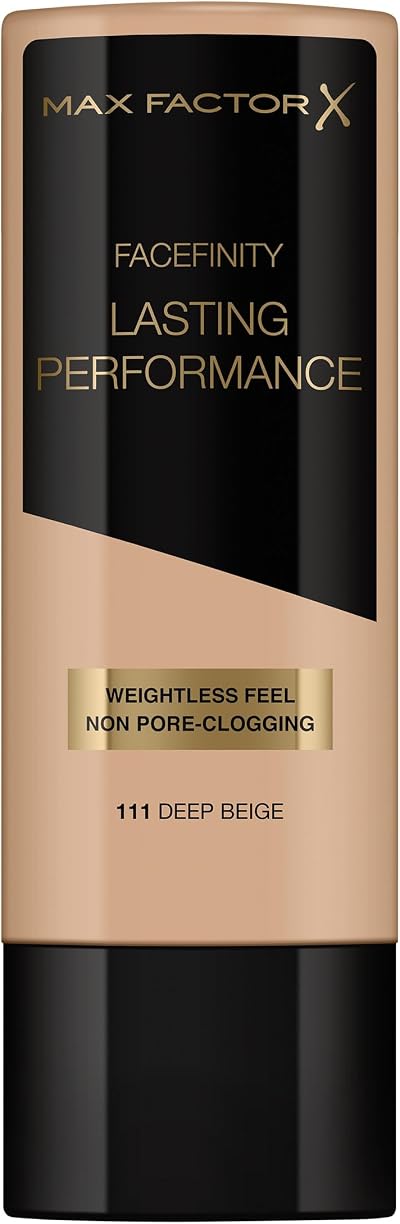 Max Factor Lasting Performance Foundation 111 Deep Beige Full Coverage 35ml