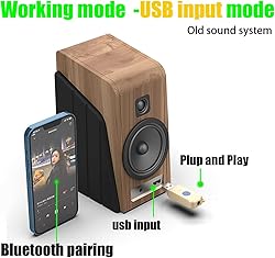 QOFOWIN mini Bluetooth 5.3 Cars Adapter, USB