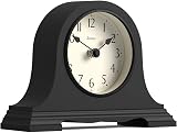 Jones Clocks Speakeasy Small Mantel Clock Black Napoleon Hat Design view 2