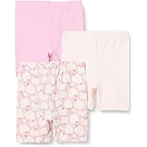 Amazon Essentials Toddler and Baby Girls' Bike Shorts
