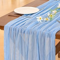 Socomi 6pcs Blue Fall Thanksgiving Cheesecloth