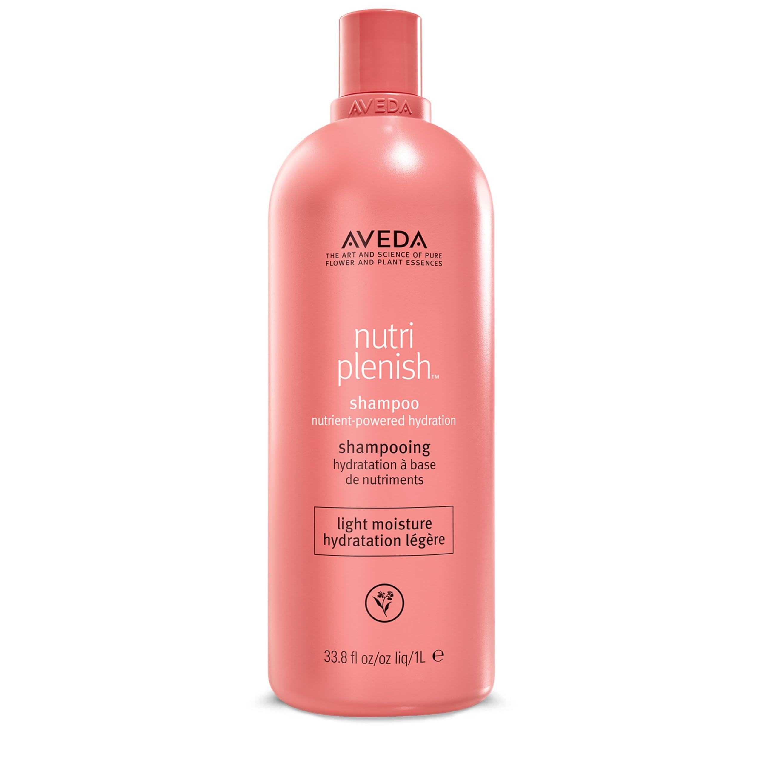 Aveda Nutriplenish Shampoo Light Moisture | Superfood Shampoo for Dry Hair | Organic Pomegranate Oil, Coconut Oil, Mango Butter | 94% Naturally Derived*, 1000ml