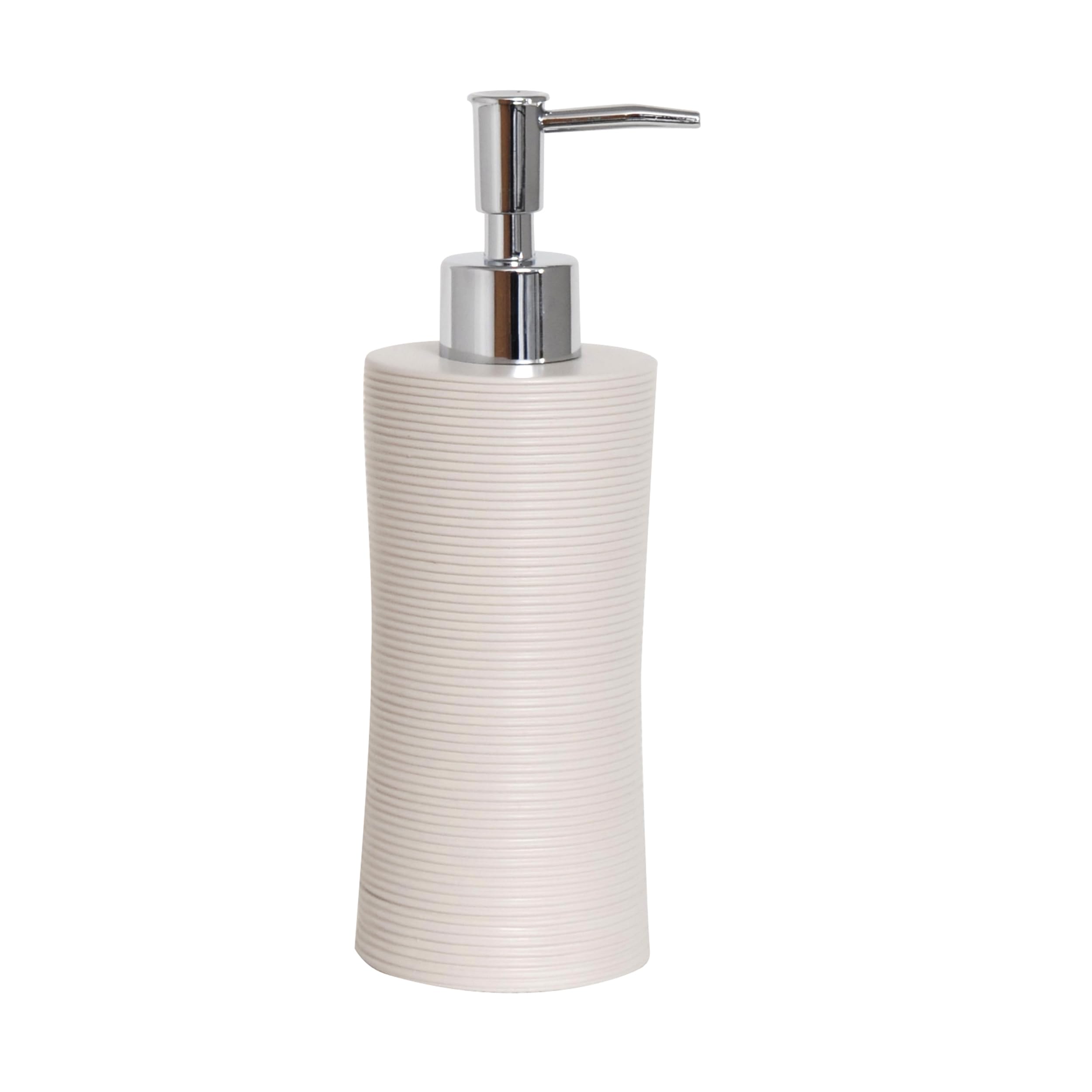 MSV Polyresin Jaipur Soap Dispenser, White