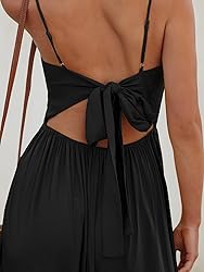 CUPSHE Women's Maxi Dress V Neck Sleeveless