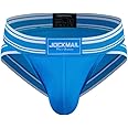 JOCKMAIL Mesh Athletic Supporters Mens Briefs Underwear Comfort Male Underwear for Gym Sport