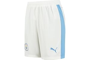 MANCHESTER CITY FC Kids' Manchester City Soccer Shorts 2023/24