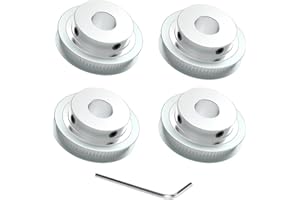 GBA-SZC GT2 Pulley 60 Teeth 8mm bore Timing Belt Pulley Aluminum 60T 8mm bore Pulley Wheel for 6mm Width GT2 Timing Belt for 3D Printer,CNC (4pcs)