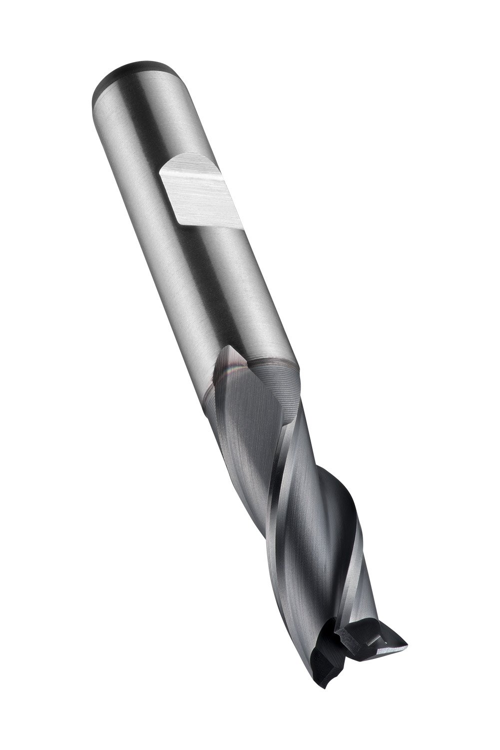 Dormer C35214.0 Series C352 HSS-E-PM 3 Flute Slot Drill/Milling Cutter with Alcrona Coating, DIN 1835B Shank, 14.00 mm Cutting Diameter